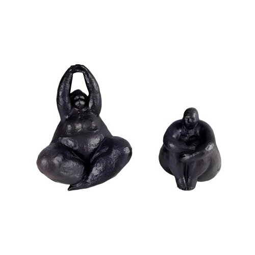 WALLXPERT set ukrasnih predmeta (2 komada) crne figure CY0400 Cene