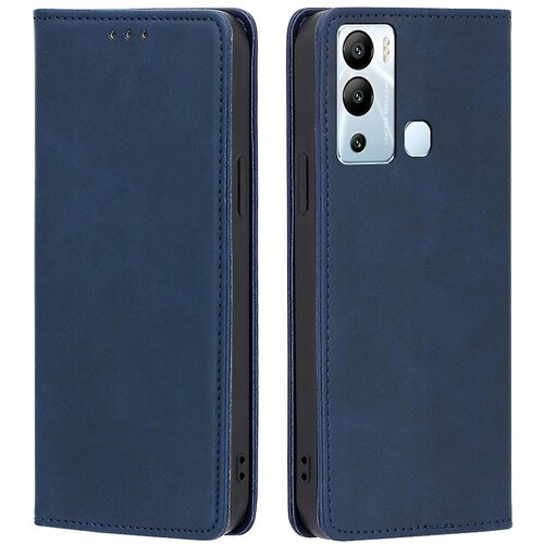 INORCO Za Infinix Hot 30i/Hot 30i NFC X669 torbica za telefon s preklopnim stojalom iz PU usnja z več režami za kartice, pokrov denarnice, (22035651) Slike