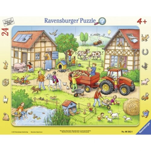 Ravensburger Puzzle - Sestavljanka z okvirjem - Moja mala kmetija, 24 delov Cene