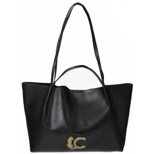 Lola Casademunt Ročne torbice Leather-effect Shopper With Double Handl Črna Slike
