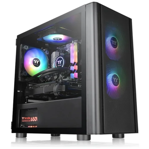 Thermaltake V150 ARGB Breeze Micro case, tempered glass, 3x 120mm ARGB fan