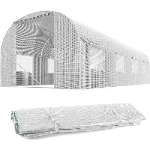 Janshop Folija za vrtni tunel 2,5x4m (10m2) beli Plonos, (21099106) Cene