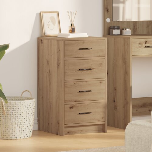 vidaXL Skrinja Artisan hrast Konstruirano drvo 40 x 41 x 75 cm Bife Cene