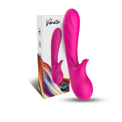  Silikonski vibrator za dvostruku stimulaciju Romance 52 00007 Slike