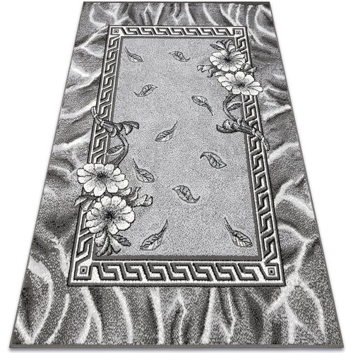 RugsX Preproge Preproga BCF Morad TRIO Classic listi, cvetje 80x150 cm Siva Cene