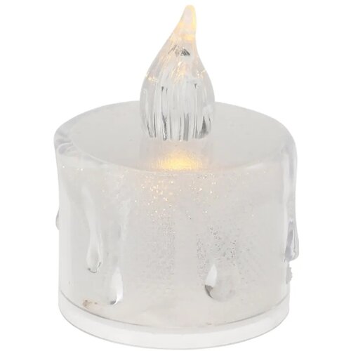  LED dekorativna sveča &amp;Oslash; 3,6 cm x 5 cm transparentna Slike