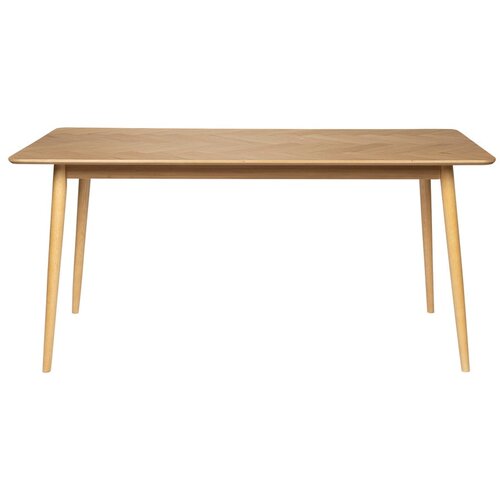 White Label Jedilna miza v hrastovem dekorju 90x180 cm Fabio – Cene