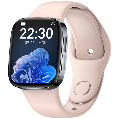 INF Pametna ura s krvnim tlakom, srčnim utripom, EKG Pink, (21277871) Cene