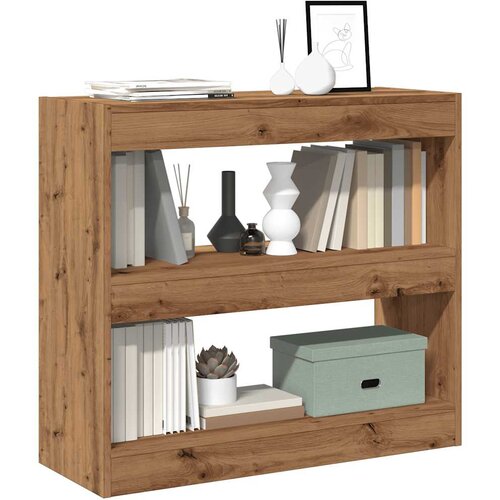 vidaXL Knjižna omara/razdelilnik sob Artisan Oak 80x30x72 cm Cene