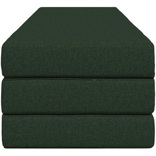 SOFA na razvlačenje 200 x 67 x 45 cm Tamnozelena Slike