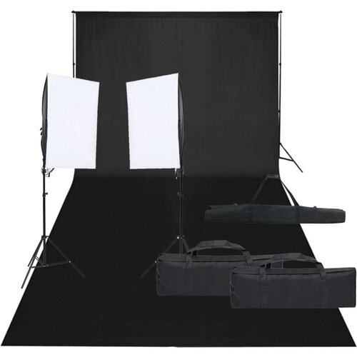  Oprema za fotografski studio sa setom svjetala i pozadinom Cijene