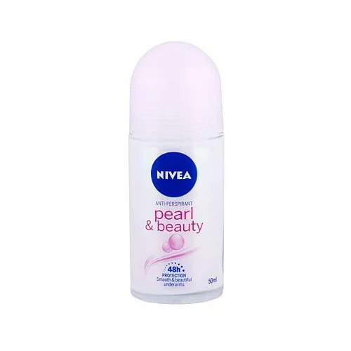 Nivea Pearl & Beauty 48h antiperspirant v spreju za občutljivo kožo 50 ml za ženske