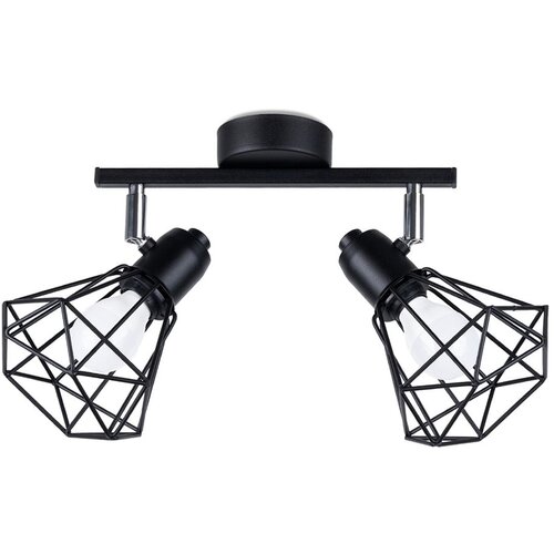 Nice Lamps črna stropna svetilka &amp;oslash; 10 cm varpu &amp;ndash; Slike
