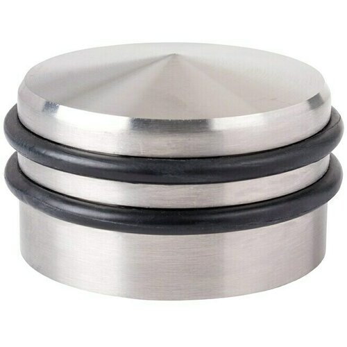  Stoper za vrata (&amp;Oslash; x V: 63 x 40 mm, Srebrna-crna) Slike