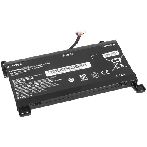 Movano Baterija za HP Omen 17-AN, 12-pinski priključek, FM08XL, 5973 mAh Slike