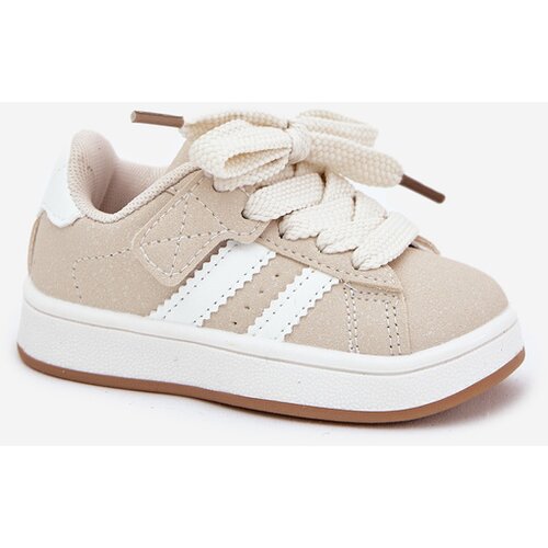 Boto Children's Sports Shoes Sneakers Beige Zerisa Cene