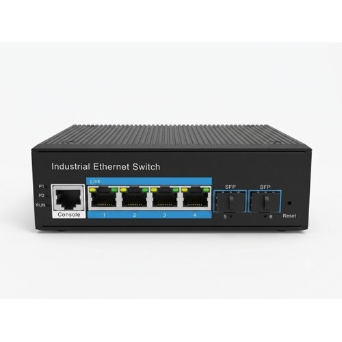 ExeLink ISG2506P upravljivi industrijski switch 4*10/100/1000 Base-T porta (POE/POE+) 2-1000 Base-X SFP porta Cene