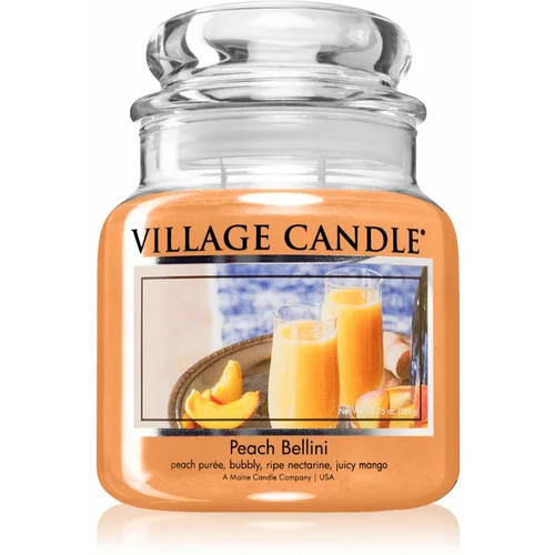 Village Candle Peach Bellini dišeča sveča 389 g