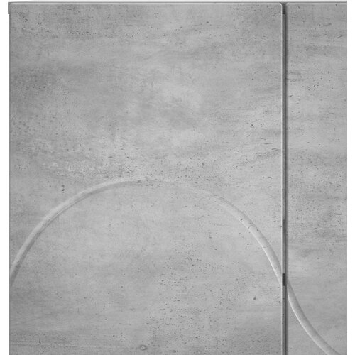  Komoda Betonska siva 67 x 34,5 x 75 cm Konstruirano drvo Slike