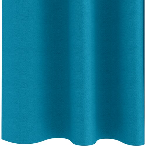 VidaXL Zavjese sa zavjesama 2 pcs Tirkizna 245 x 140 cm Poliester Slike