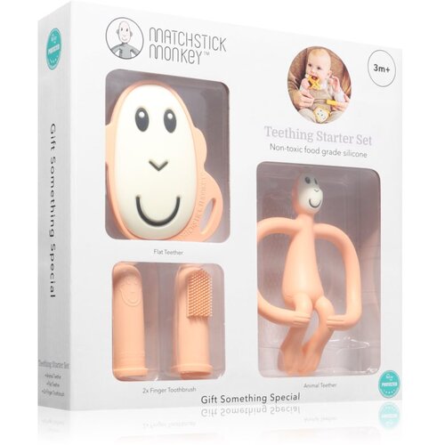 Matchstick monkey Starter Set Monkey Peach poklon set za djecu 3m+ 1 kom Slike