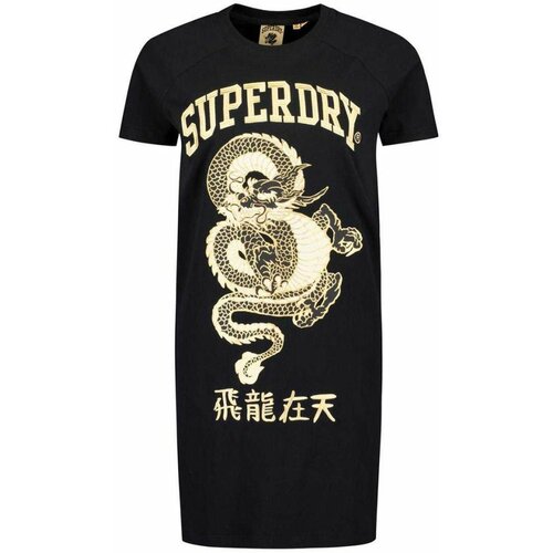 Superdry - - Majica-haljina sa printom Cene
