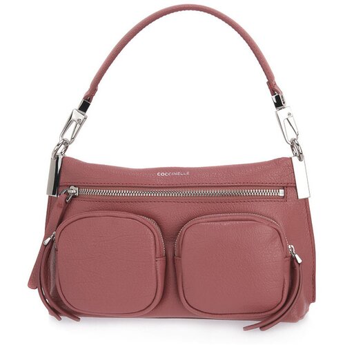 Coccinelle Torbice za na ramo R56 HYLE SHINY Rdeča Slike