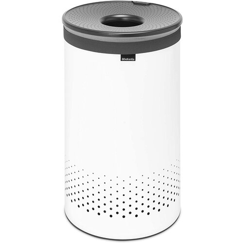 Brabantia koš za perilo 60L okrogel, bel Cene