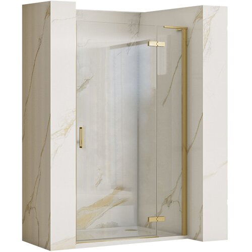 Rea Tuš vrata Hugo 100 Gold Brushed Cene