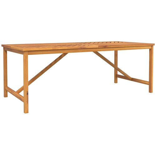 Vrtni set za objed 3 kom. Smeđa 200 x 90 x 74 cm Slike