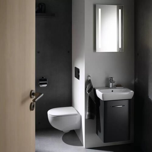 Geberit lavabo zidni selnova square 450X350 500.322.01.7 Slike