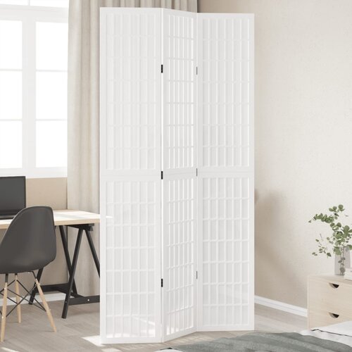  Sobna pregrada s 3 panela bijela od masivnog drva paulovnije 40 x 220 cm Cijene