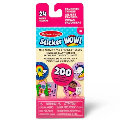 Spin Master Melissa &amp, Doug: Mini Sticker Wow! - Omiljeni predmeti - Cijene