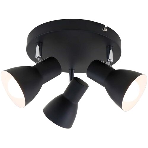 BRILONER 2860-035 - Spot lampa CUP 3xE14/25W/230V crna Slike