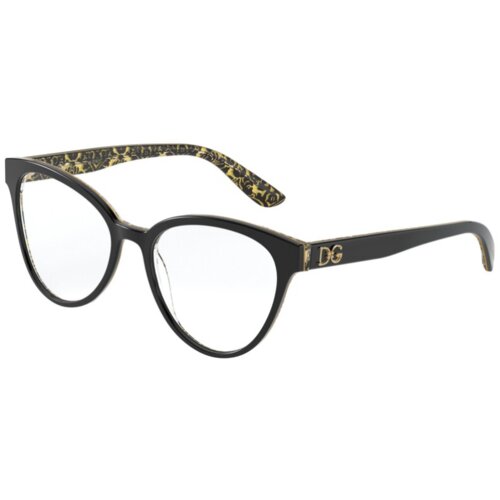 Dolce & Gabbana Okvir za naočare 0DG3320 3215 53, Ženski, Crni Cene