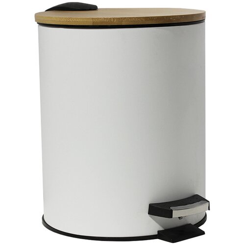 Diplon bamboo metalna kanta white 5l Cene