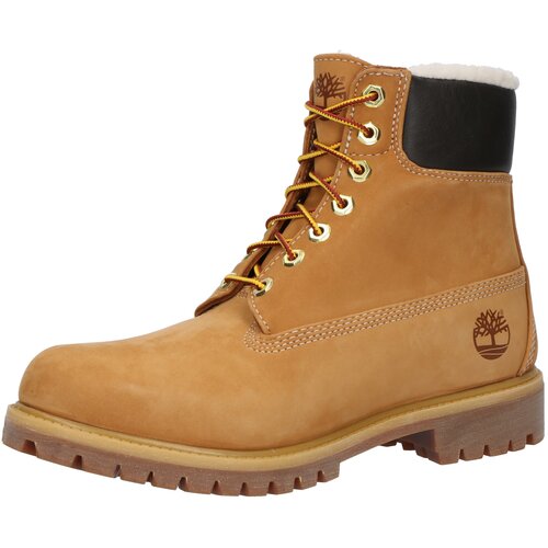 Timberland Gležnarji z vezalkami karamel / črna Slike