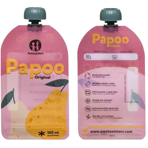 Petite&amp;amp;Mars papoo Original vrećice za ka&amp;scaron;ice 6 kom Slike