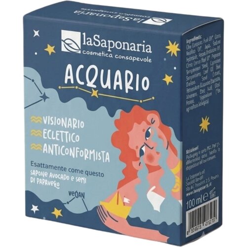 La Saponaria Milo z motivom zodiaka - Vodnar Slike
