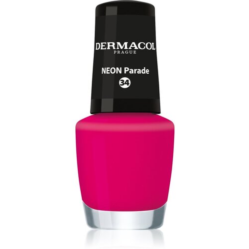 Dermacol Neon neonski lak za nohte odtenek 34 Parade 5 ml Slike