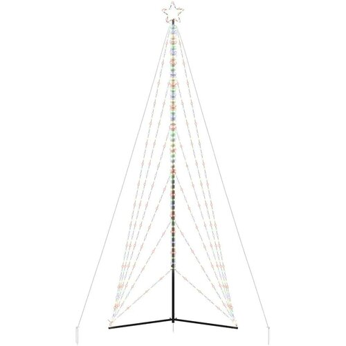 VidaXL LED božićno drvce 861 LED &amp;scaron;areno 478 cm Slike