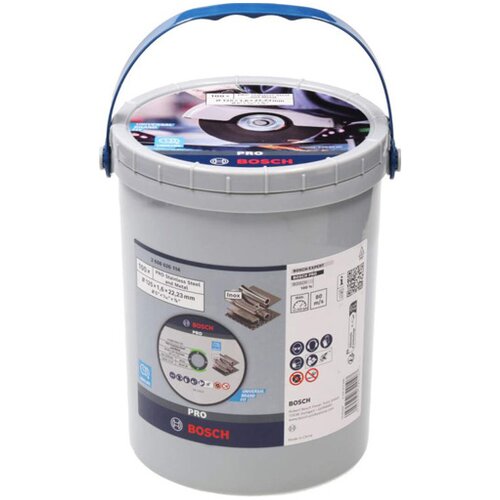 Bosch GRAB & GO PVC kantica Rezne ploče 100 kom ravne 125×22,23x1mm (2608626113) Cene