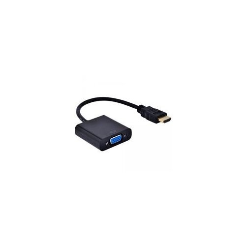 Gembird Adapter HDMI to VGA with audio Black Slike