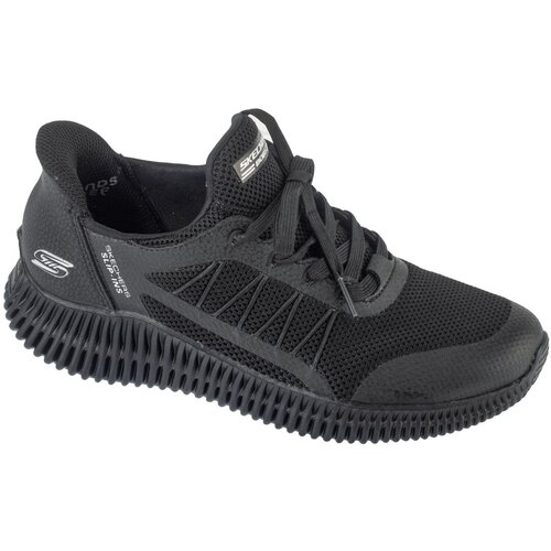 Skechers Nizke superge Slip-Ins: Bobs Geo Lite - Divine Pace Črna Slike