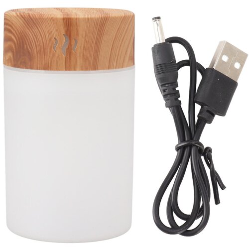 Venisymlis 260ml Mini USB Vlažilec z LED Lučko, za Spalnico, Pisarno, Avto, Lesni Videz, (22060817) Cene