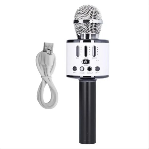  Bežični Bluetooth karaoke mikrofon Q88 sa LED svetlima Cene