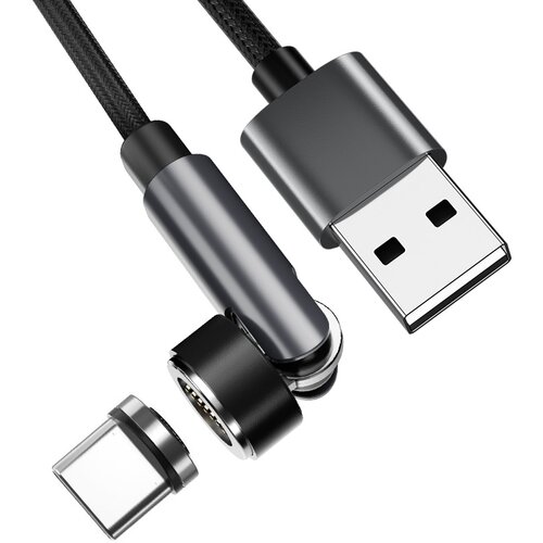 INF Magnetni USB-C polnilni kabel 3A Hitro polnjenje 2 m Black, (21262016) Cene