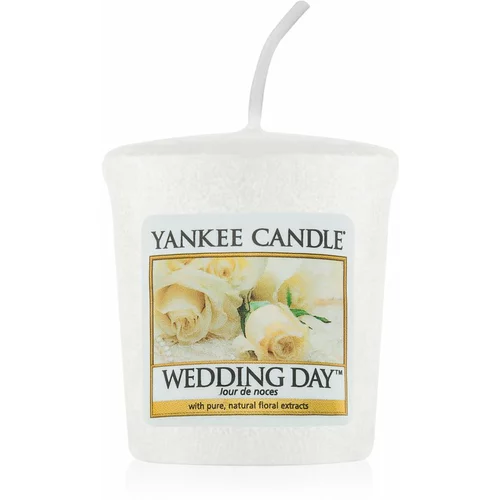 Yankee Candle Wedding Day mala mirisna svijeća bez staklene posude 49 g