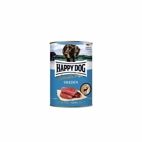 Happy Dog Sensible Pure 6 x 400 g - Sweden (divjačina)