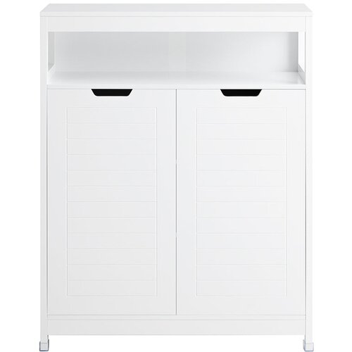 SoBuy kopalni&amp;scaron;ka omarica za shranjevanje v beli barvi v skandinavskem slogu, (21123433) Slike